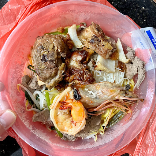 Don Don Prawn Noodles - Pork Rib Prawn Noodle Soup