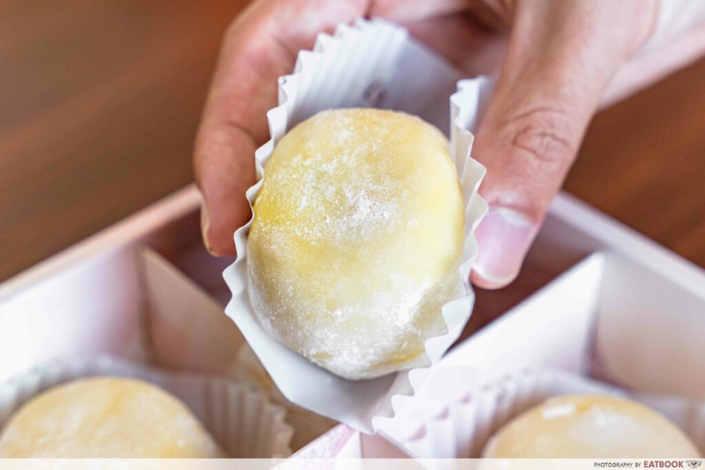 MORIMORI YOGASHI durian mochi