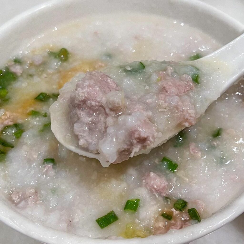 ah chiang's porridge pork