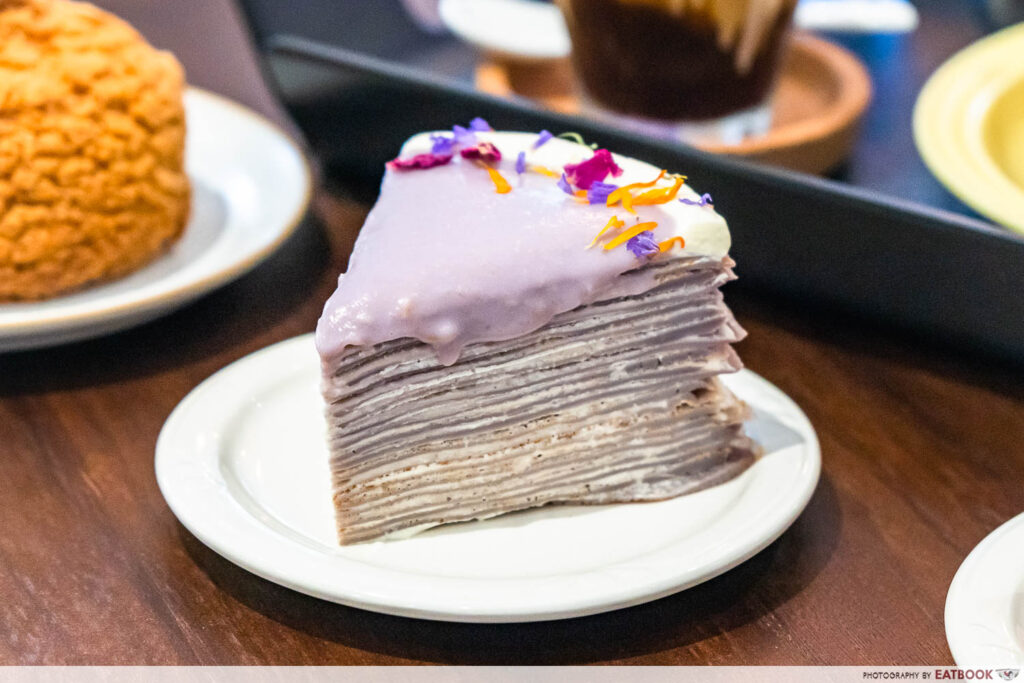 cafe lilac by whisking bakes crepe cake