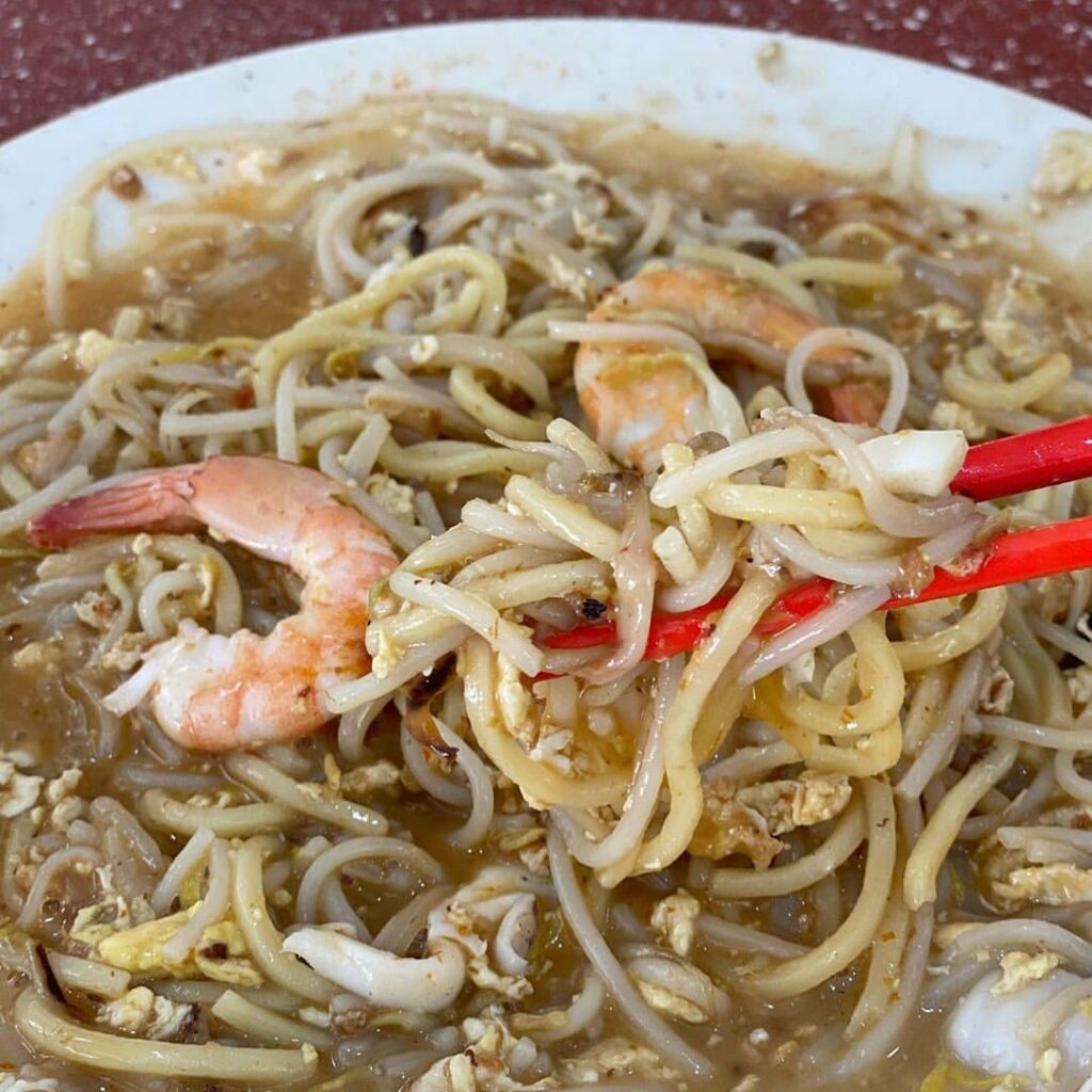 come daily closeup hokkien mee