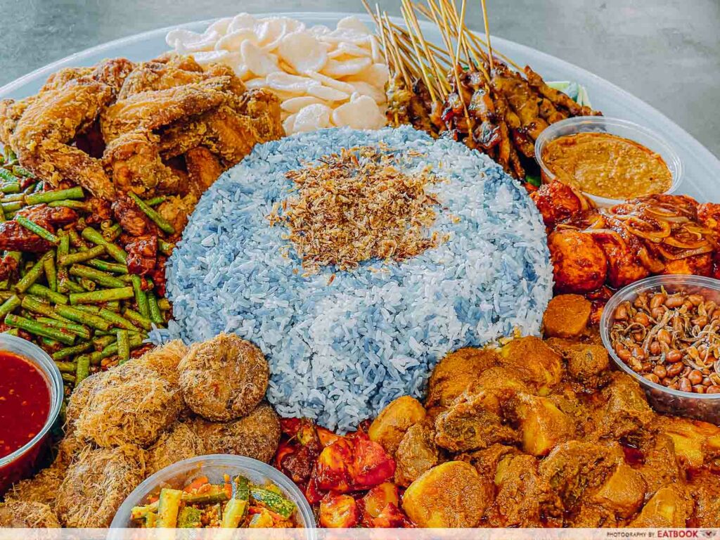 giant nasi ambeng deli hub rice