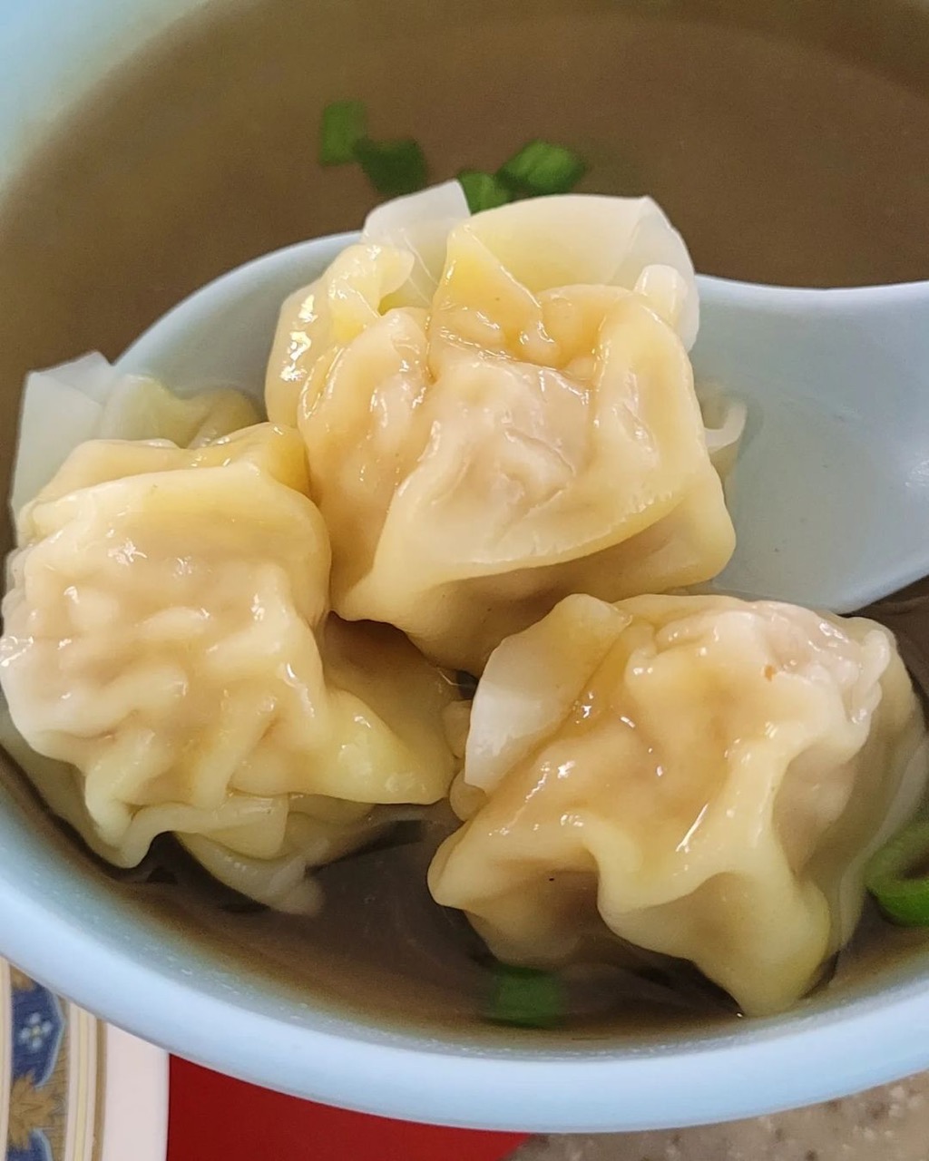 joo heng noodles- dumpling close up