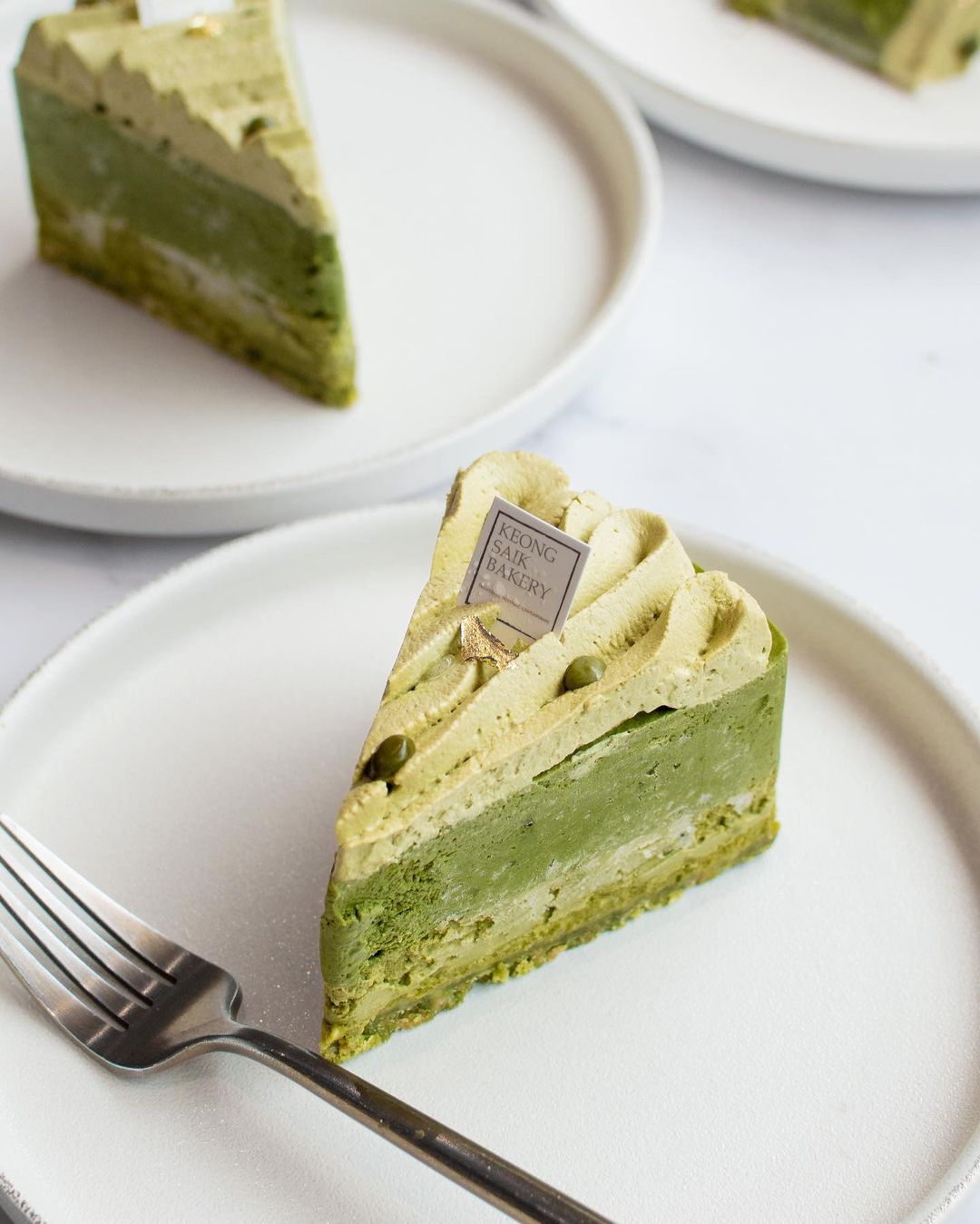 keong saik bakery - quattro matcha