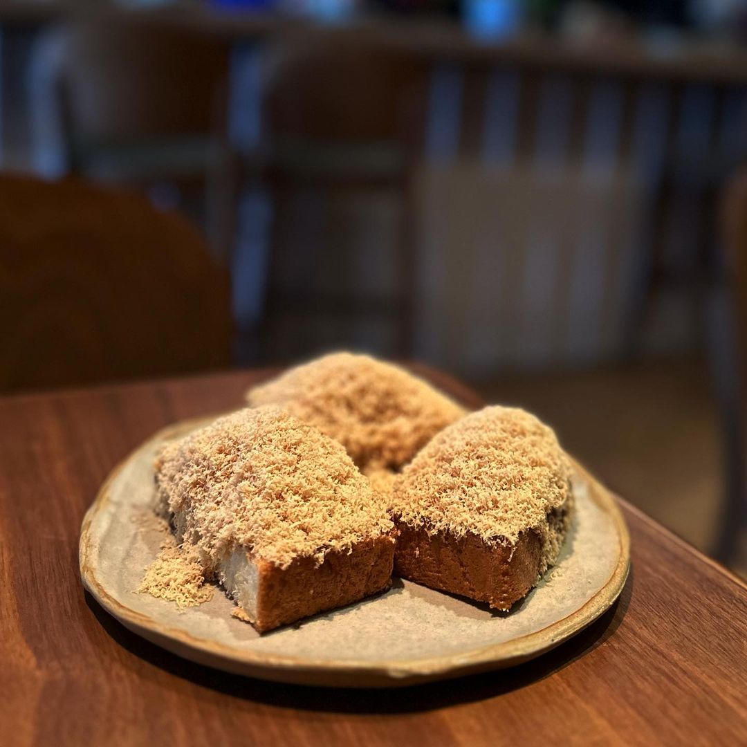 le bon funk - cedar jelly foie gras toast