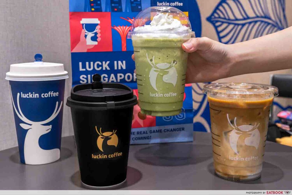 Luckin Coffee Famous Chinese Coffee Chain Opens In Marina Square