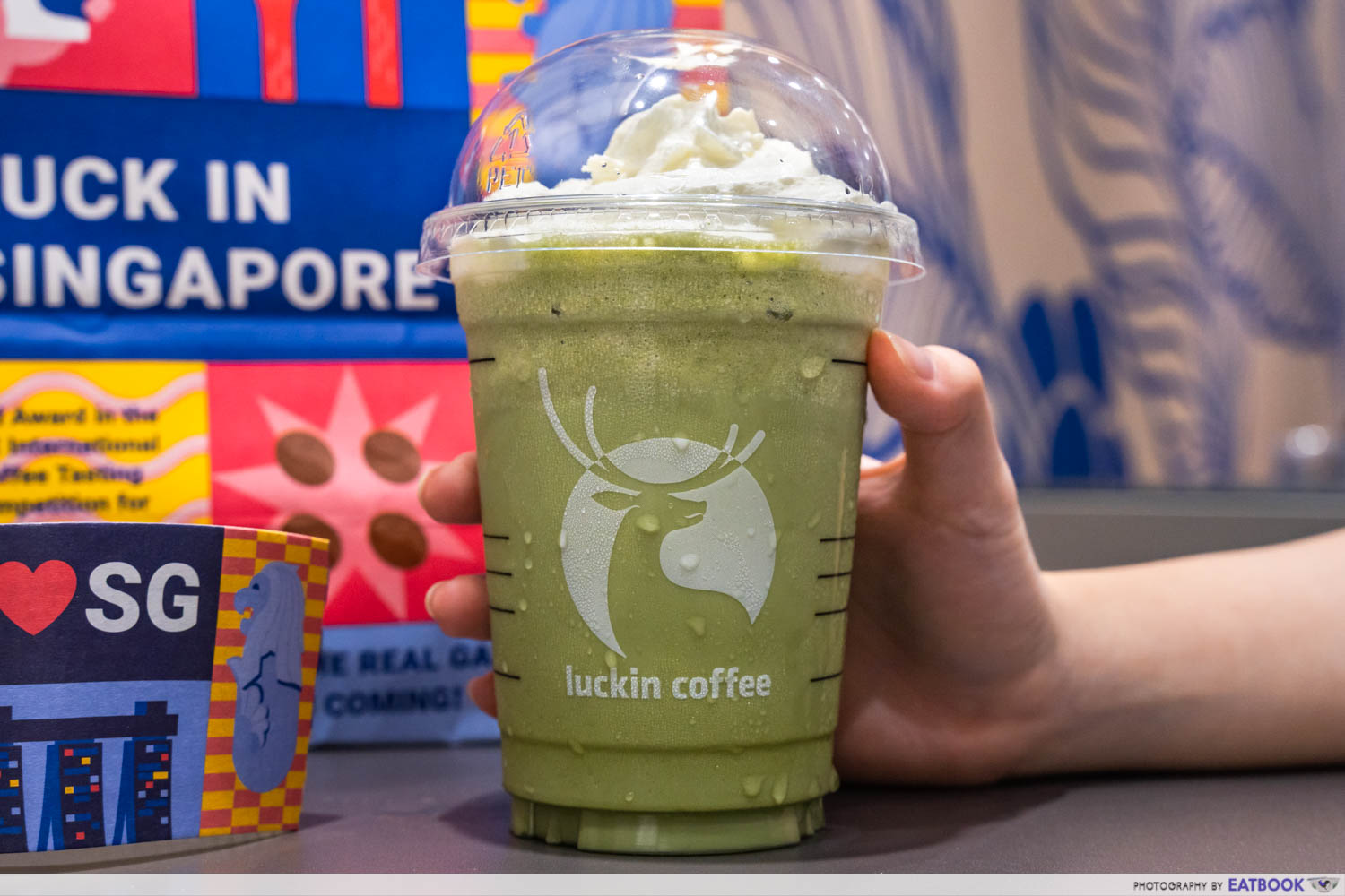 luckin coffee matcha