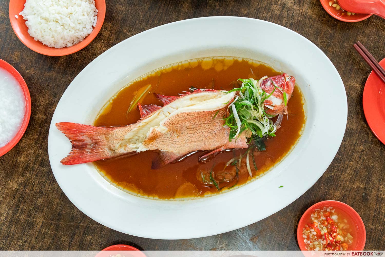 zai shun curry fish head cantonese style steam fish