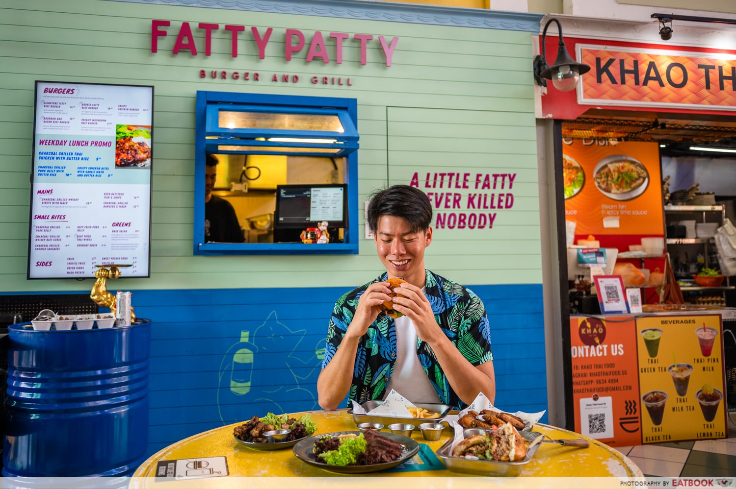 Fatty Patty Burger And Grill - beach boy slay