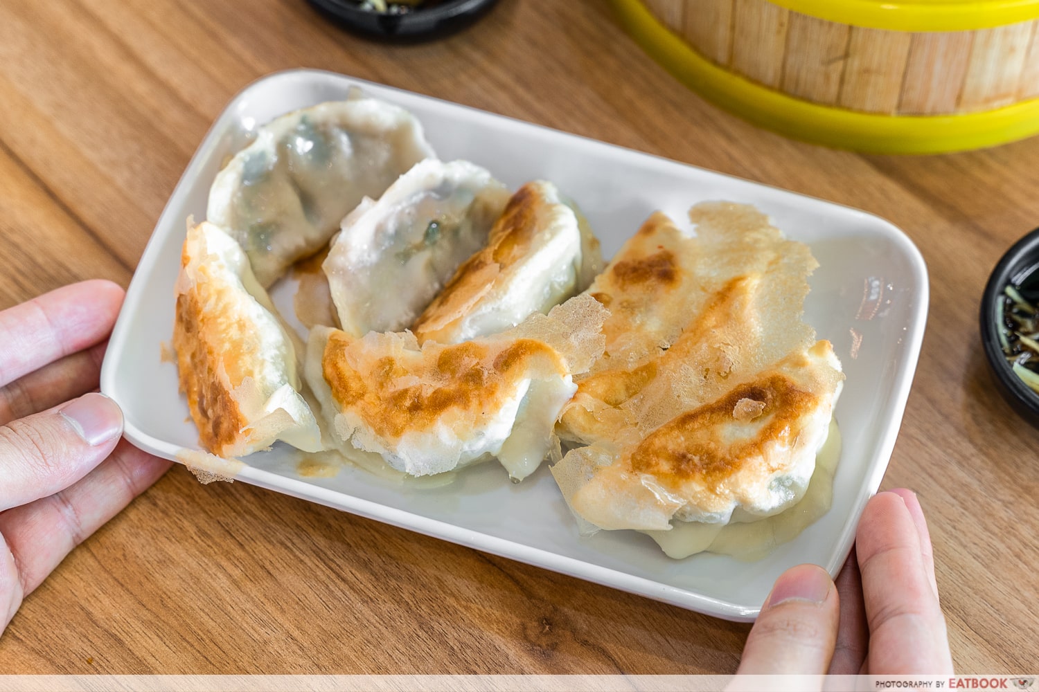 Flourful Delight - pan fried dumplings