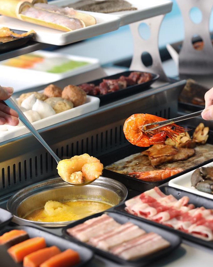 Good Combo Hotpot & BBQ Buffet Cheap Buffet In Chinatown Eatbook.sg