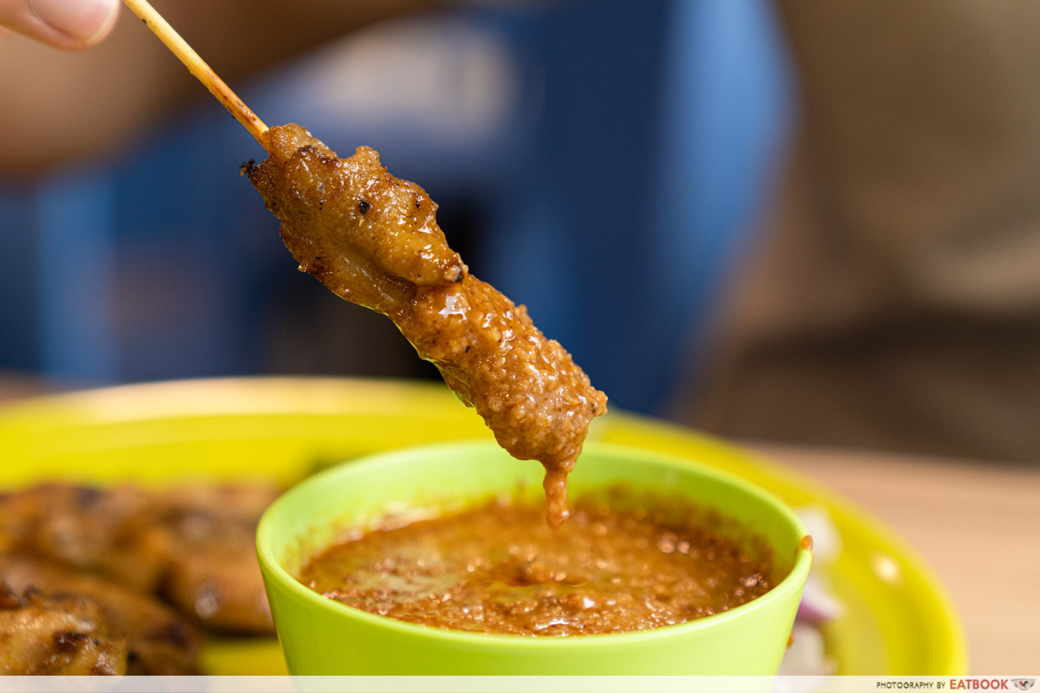 Huat Huat BBQ Chicken Wings - satay dipping