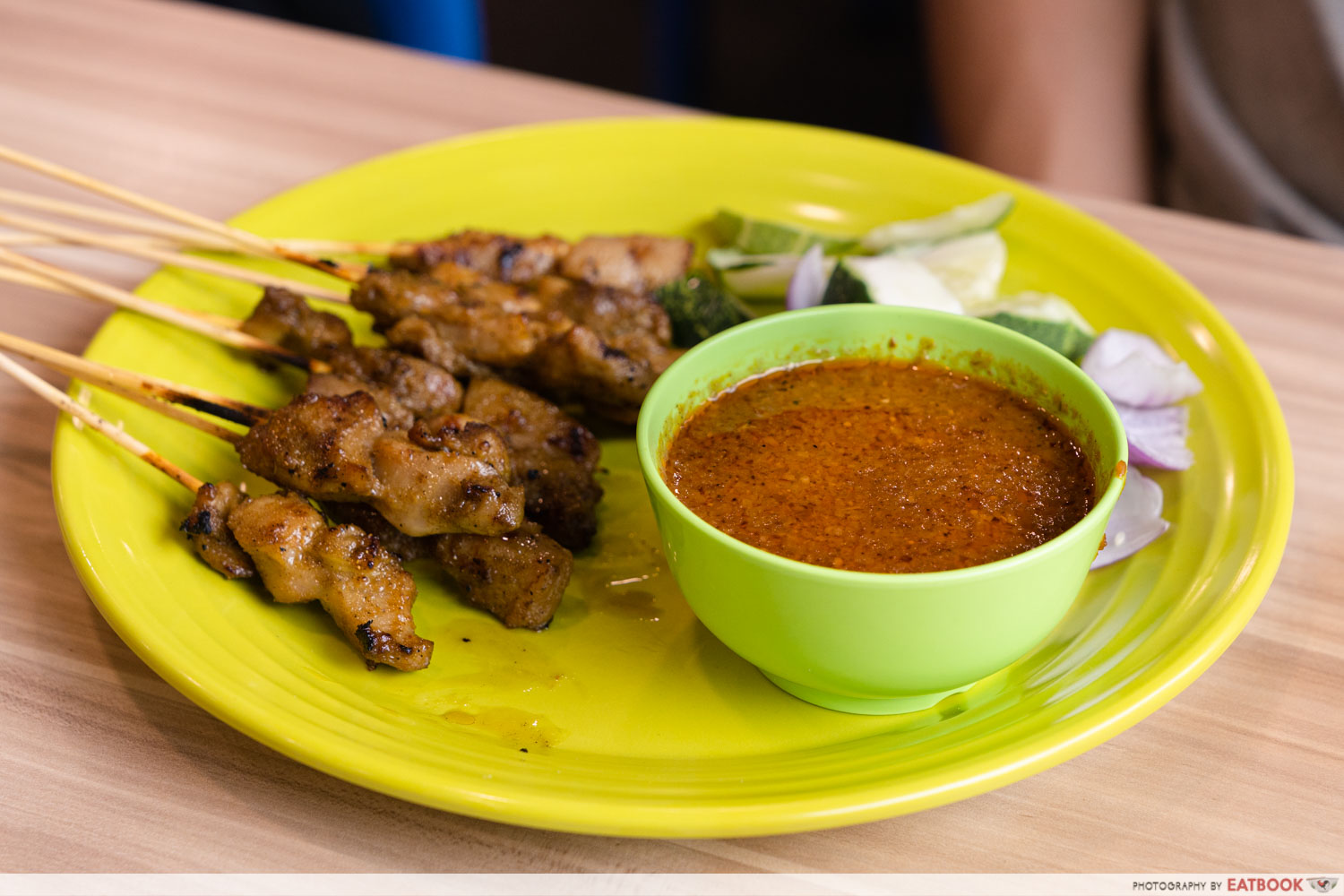 Huat Huat BBQ Chicken Wings - satay