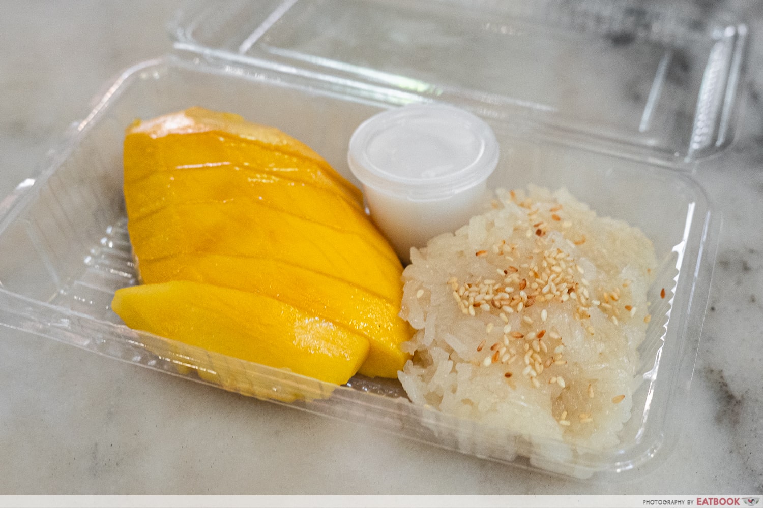 aroy thai snacks- mango sticky rice