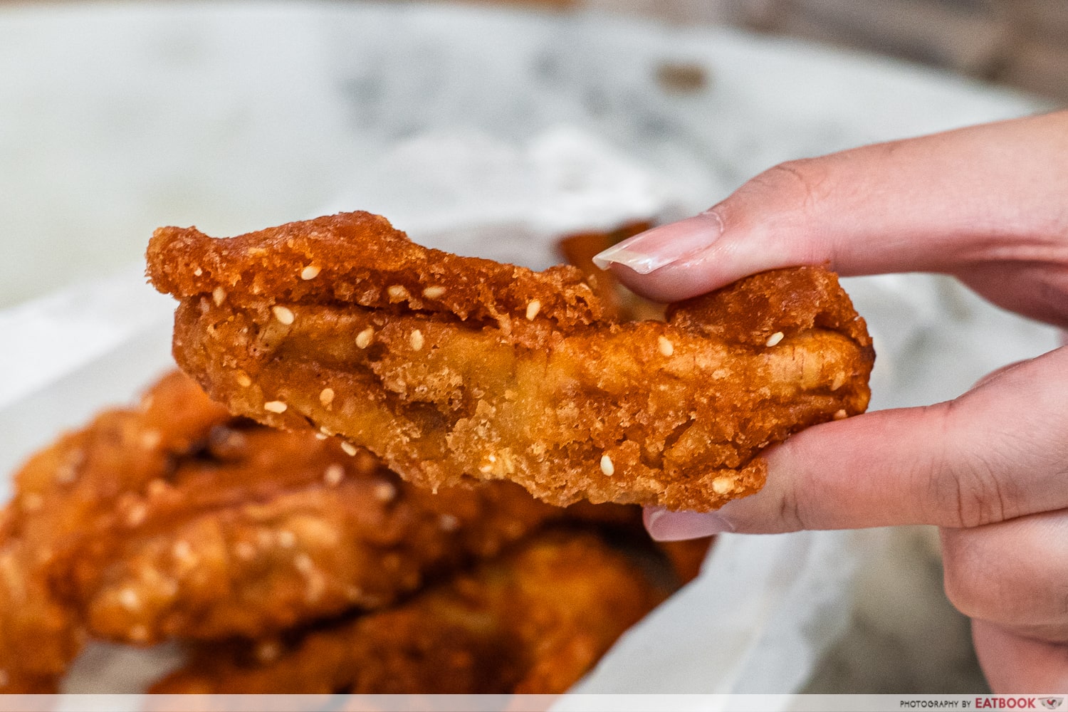 aroy thai snacks- banana fritter