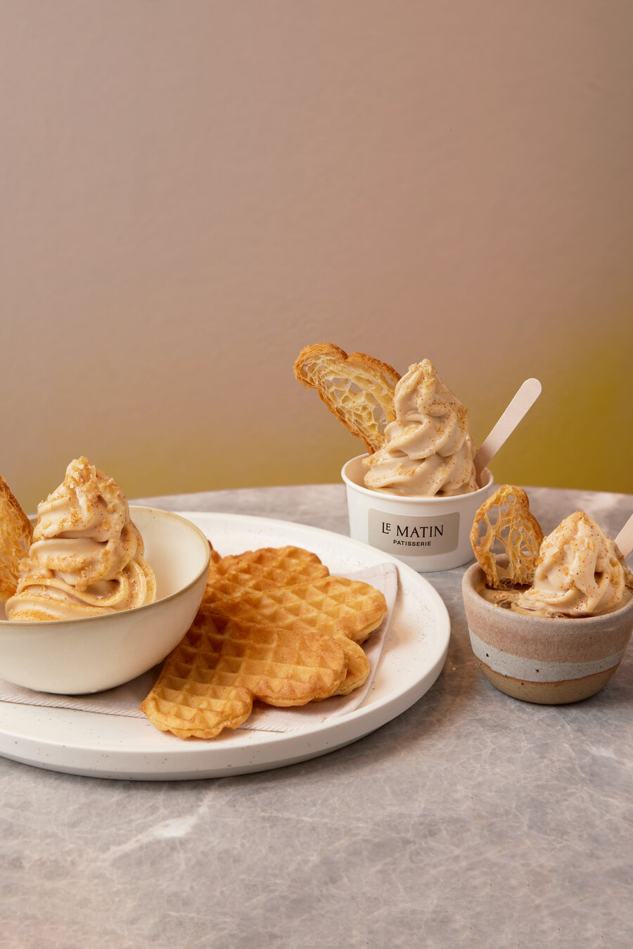 le matin - amazake soft serve group shot (1)