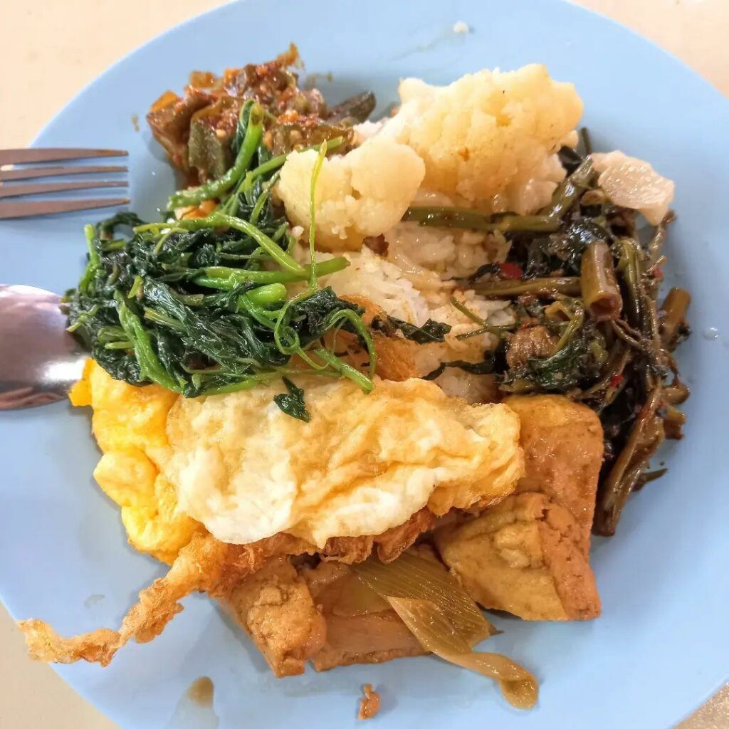 long-ji-cooked-food-rice-veggie