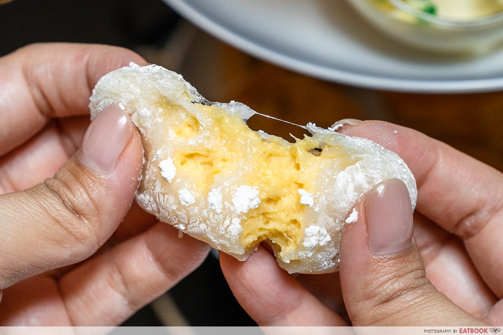 marriott msw lobby lounge - durian mochi