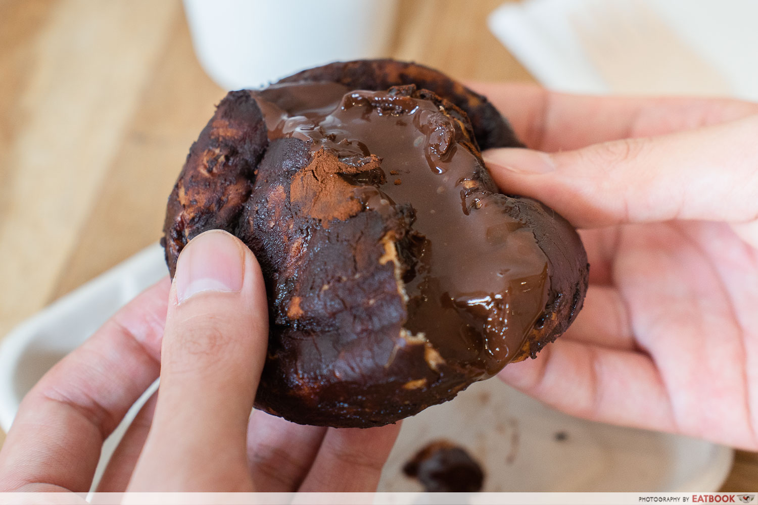 olsen bakehouse - chocolate mochi donut