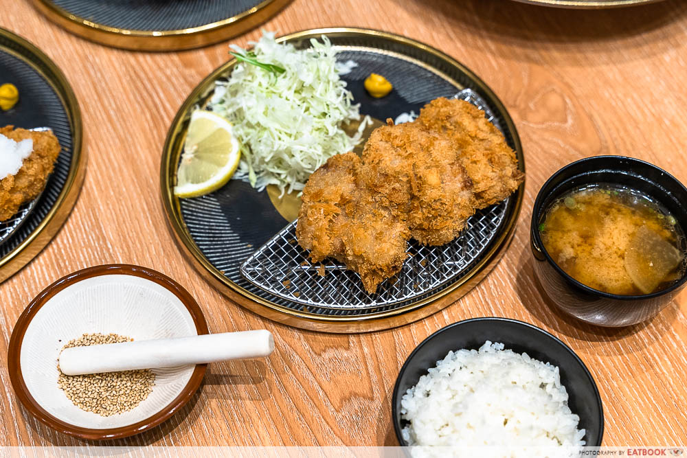 tonkatsu enbiton - yuzu pork hire katsu