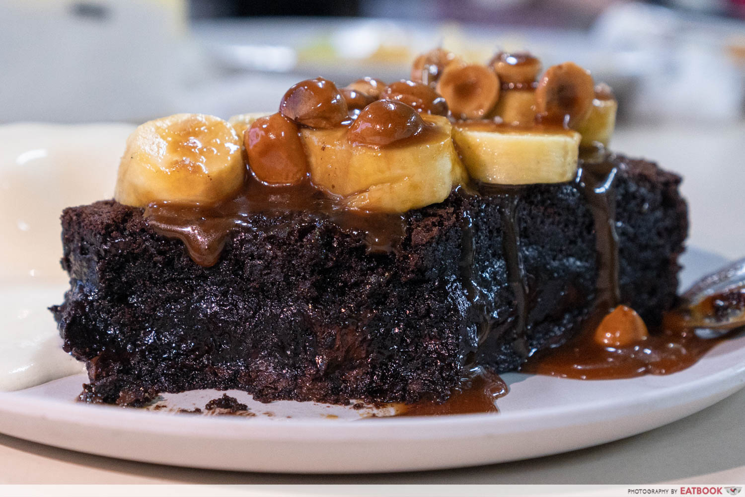 blackgoat burgers - brownie detail