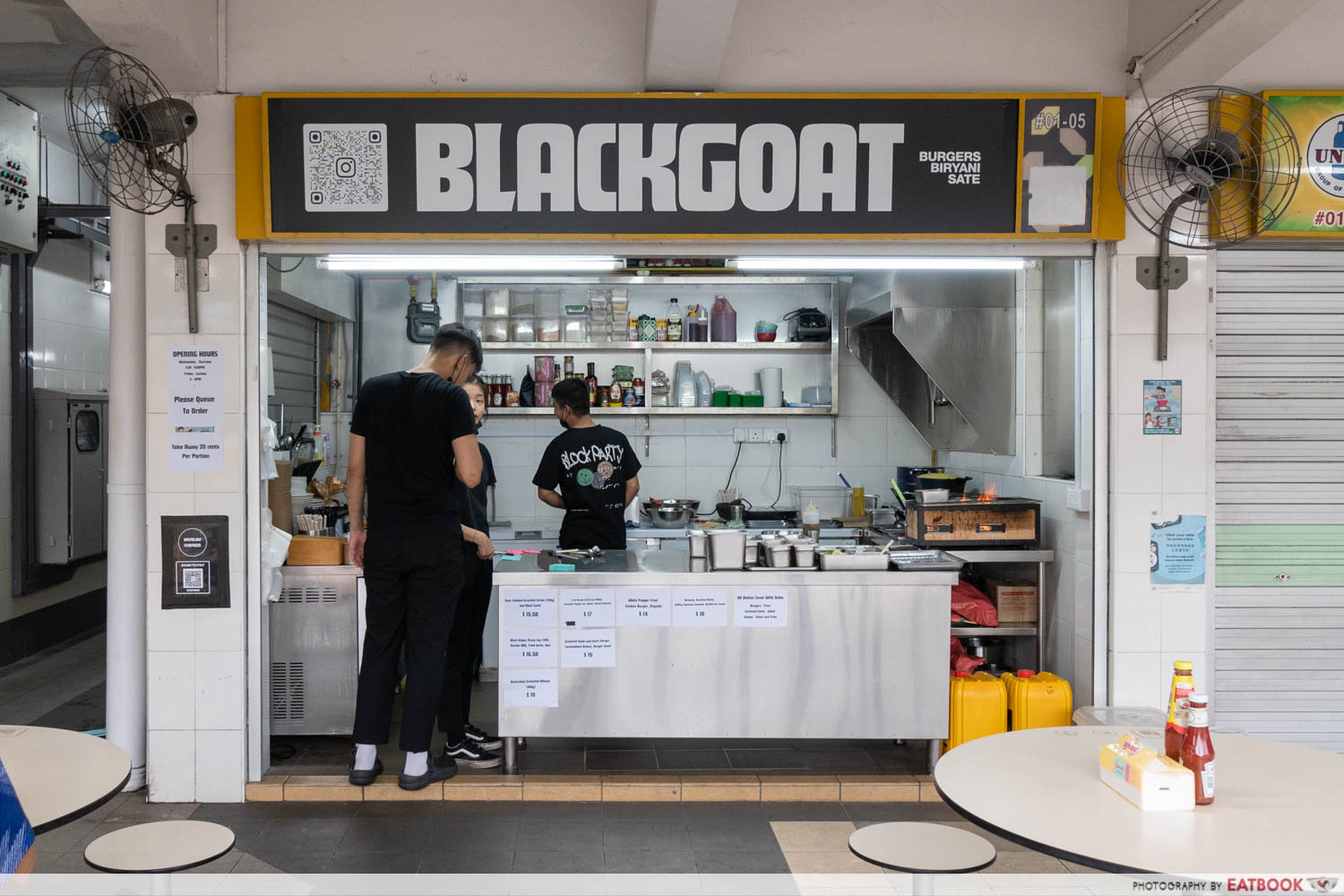 blackgoat burgers - storefront