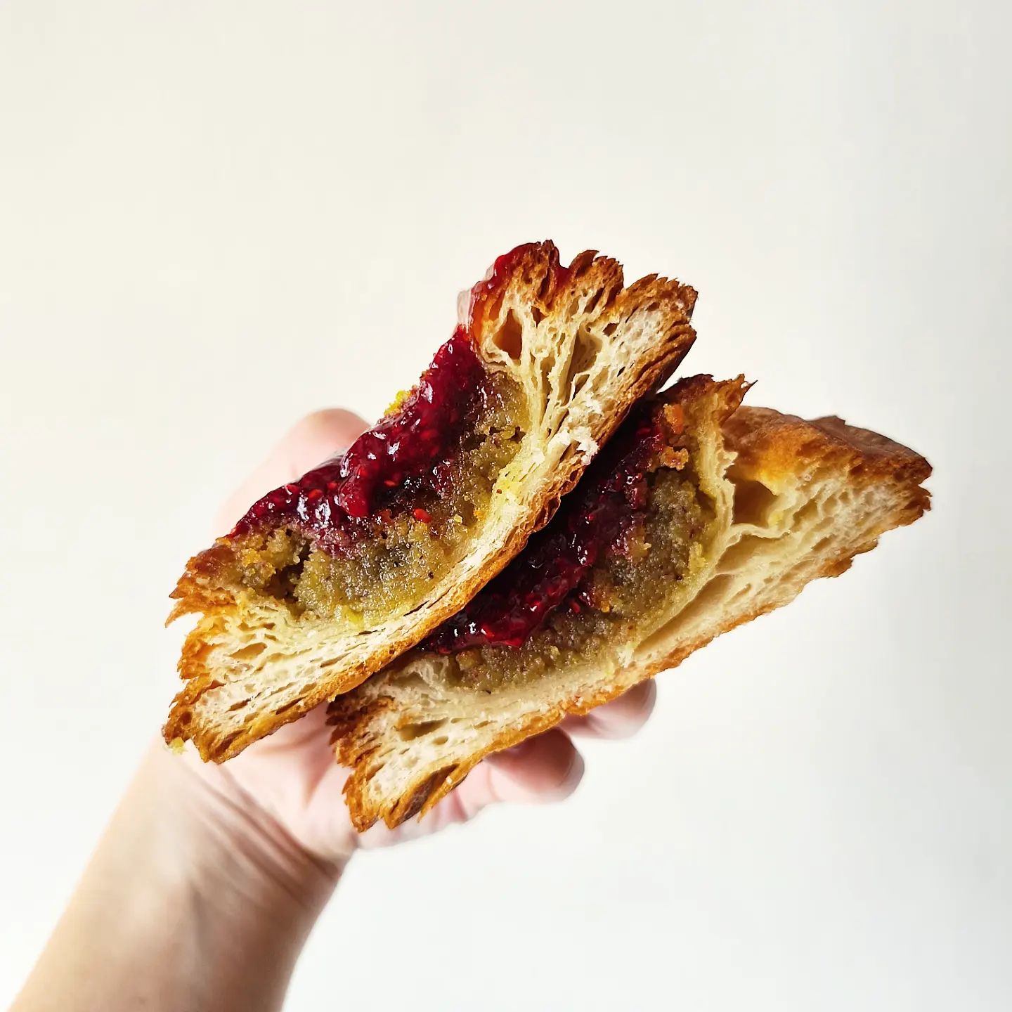 brotherbird bakehouse - raspberry pistachio danish