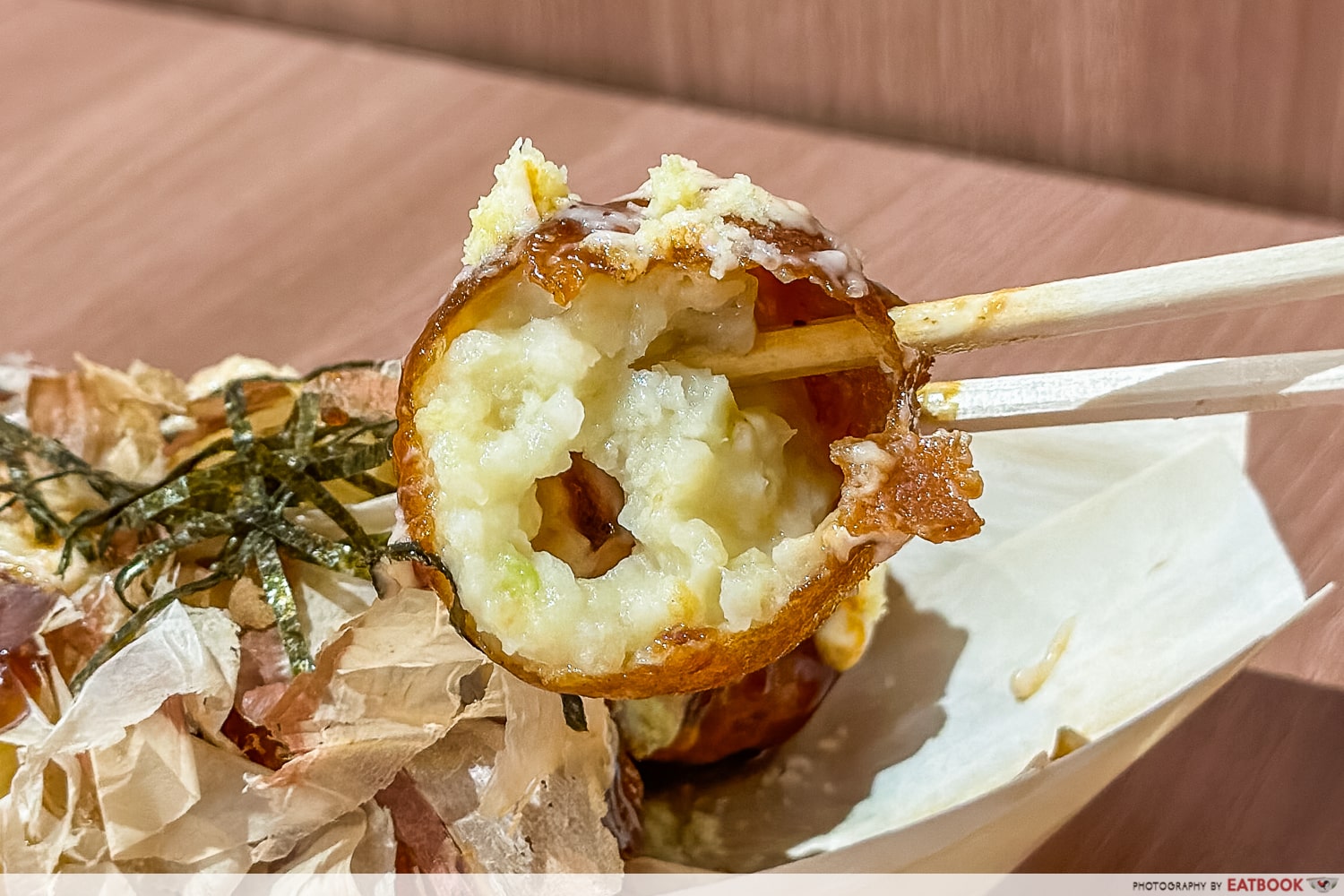 donki paya lebar - takoyaki detail