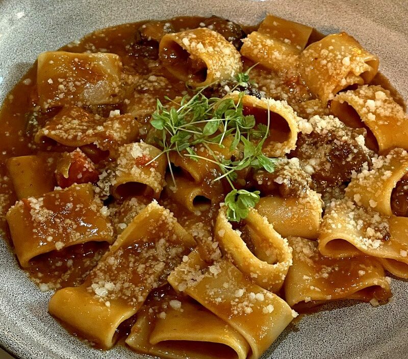 english house inflation menu - beef ragu pasta