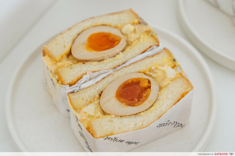 hello arigato everton park - tamago sando