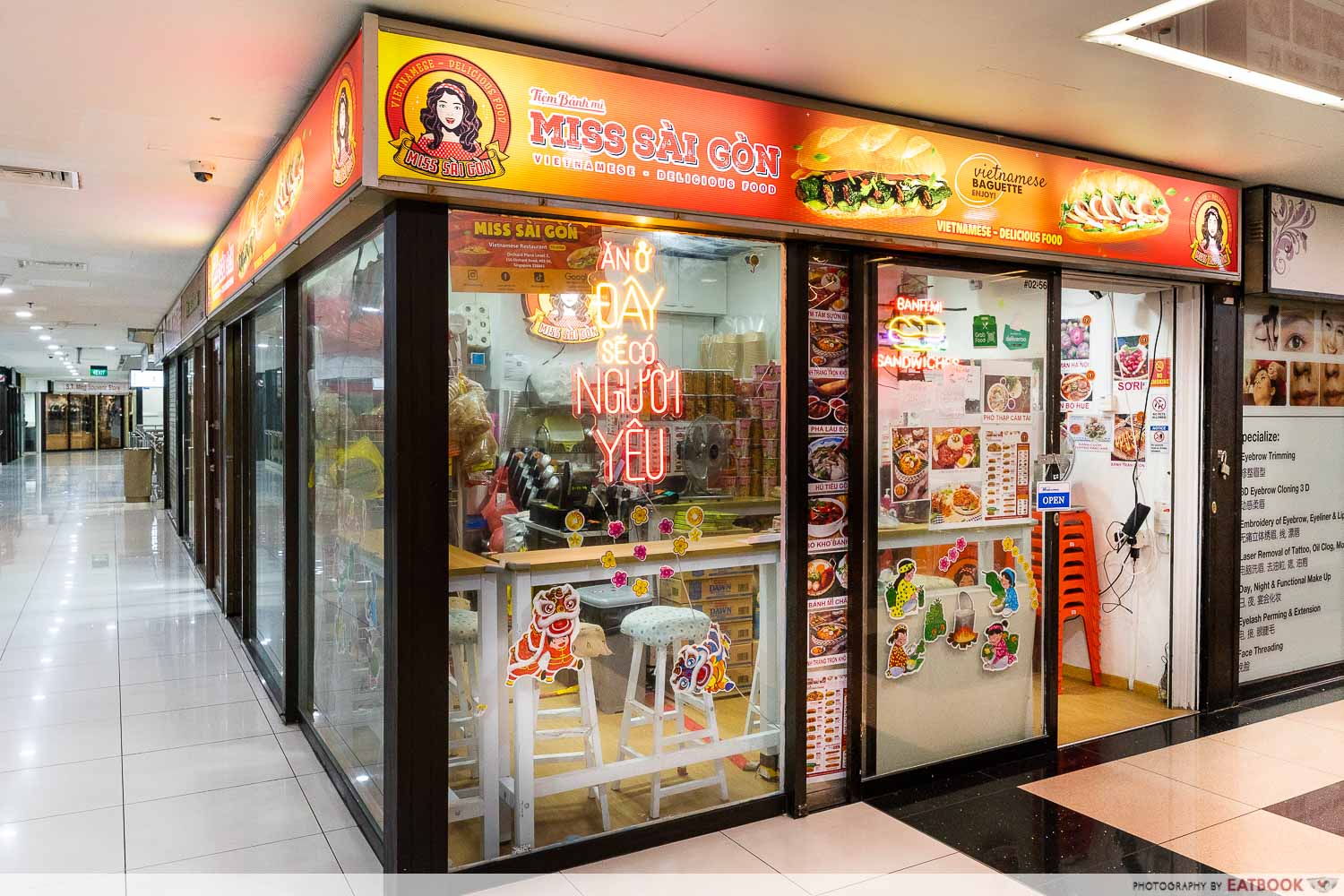 miss saigon orchard plaza - storefront