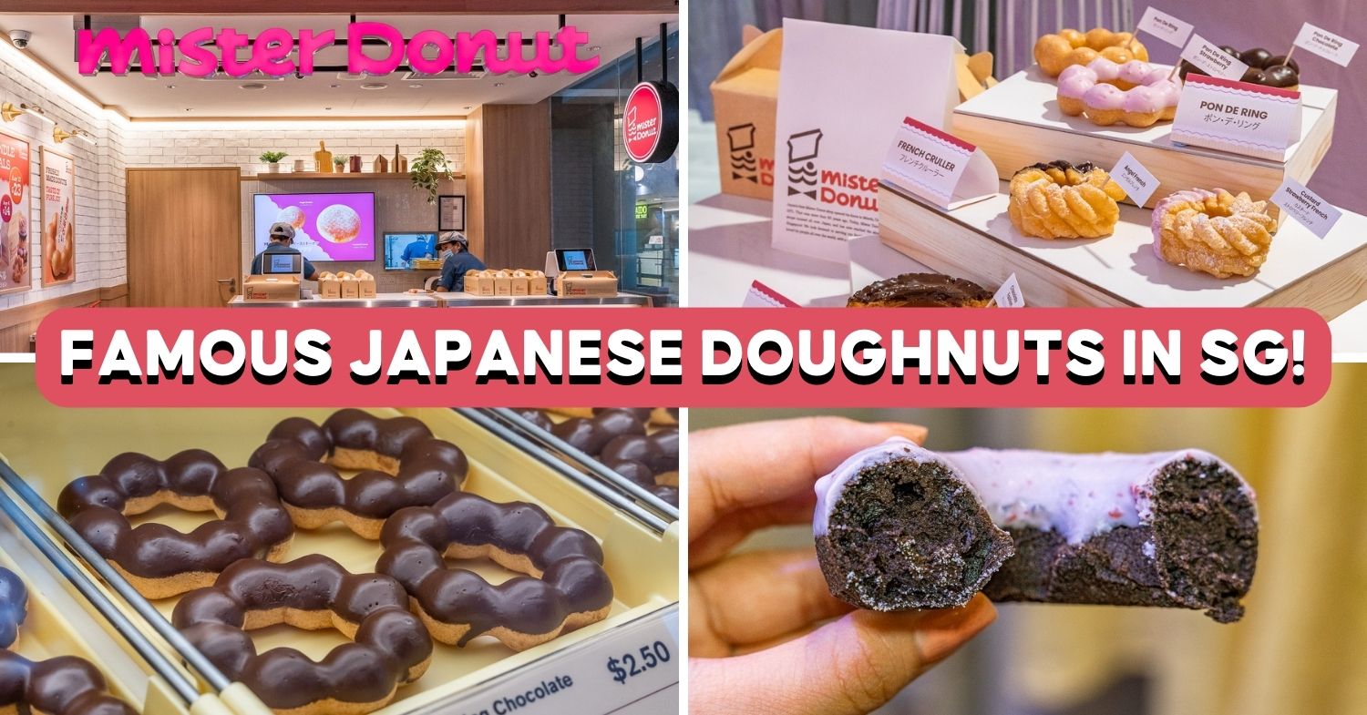 Mister Donut Review Famous Mochi Doughnuts At Junction 8 Eatbook sg
