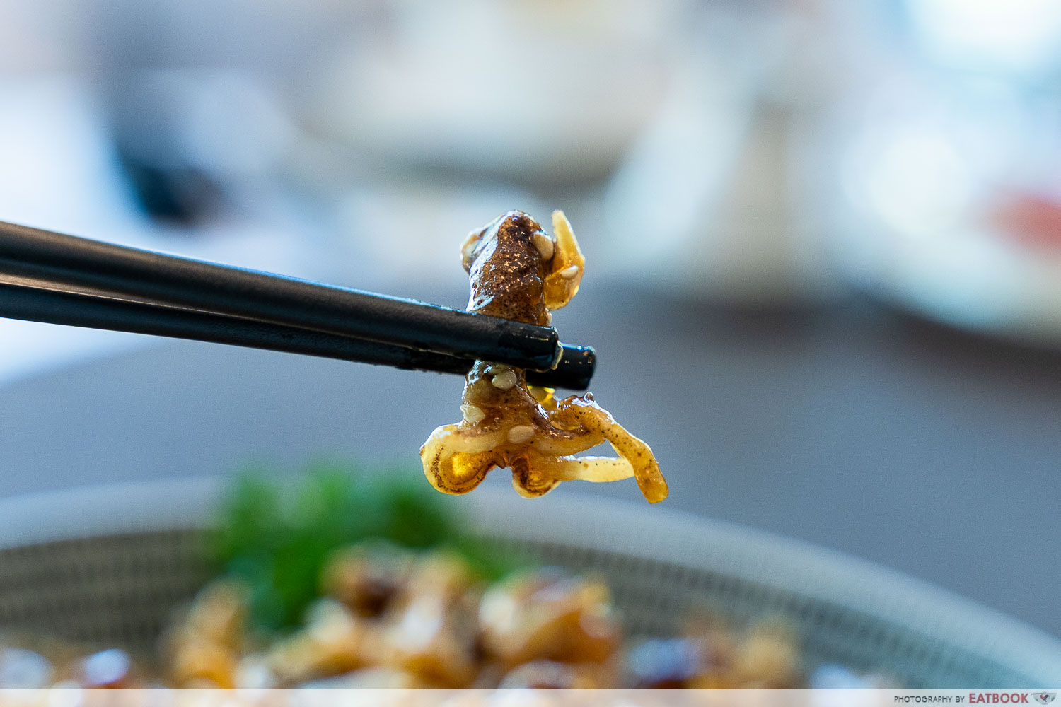 mutiara seafood - crispy fried squid detail