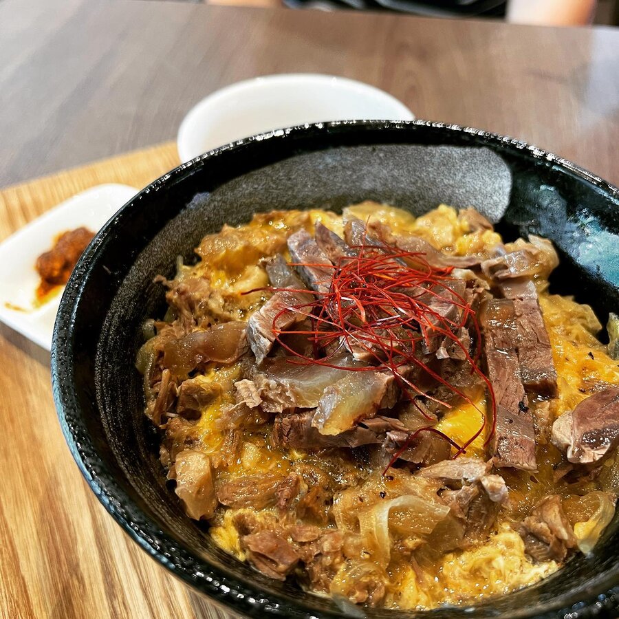 niu dian - shredded beef rice bowl (1)