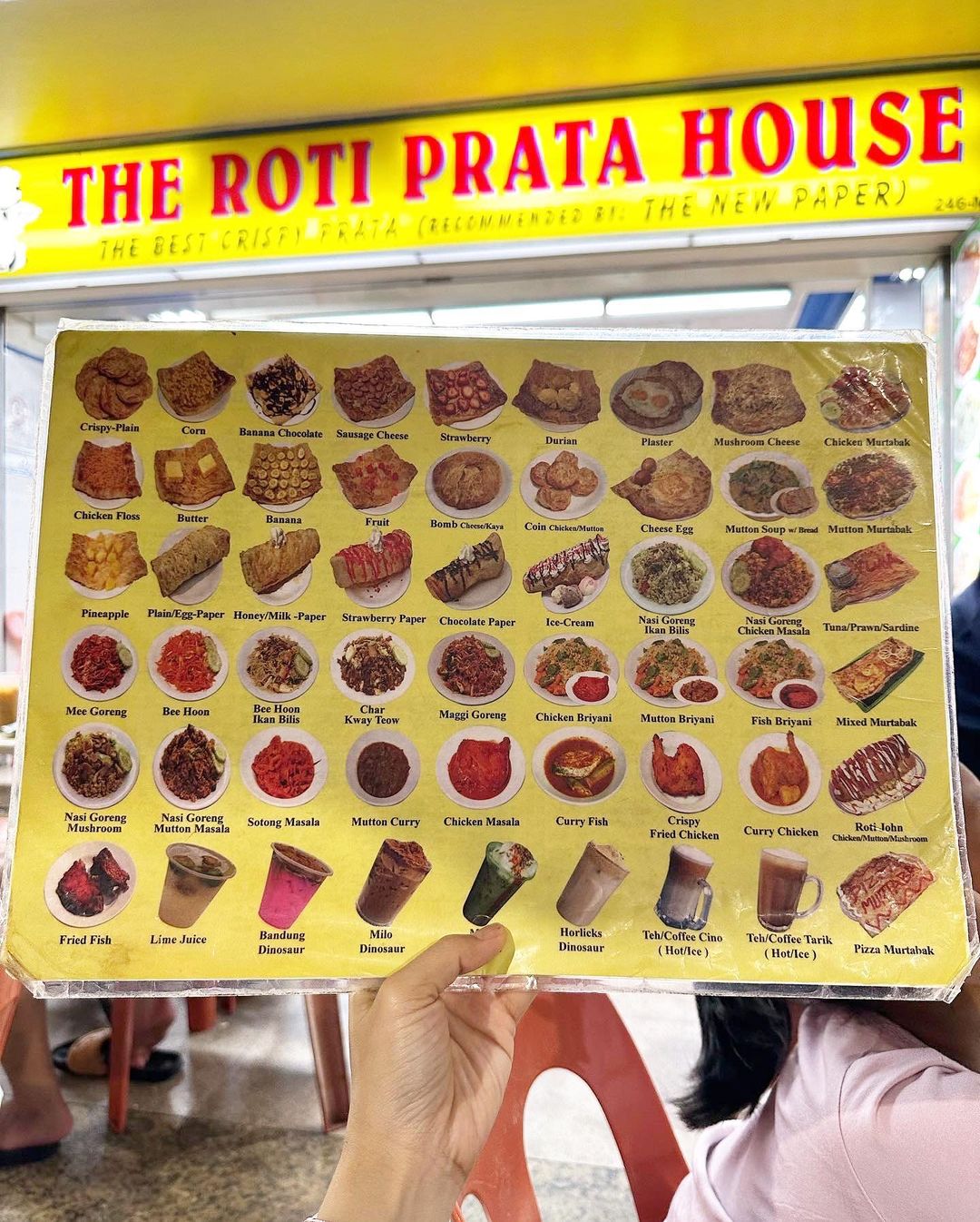 roti prata house upper thomson menu