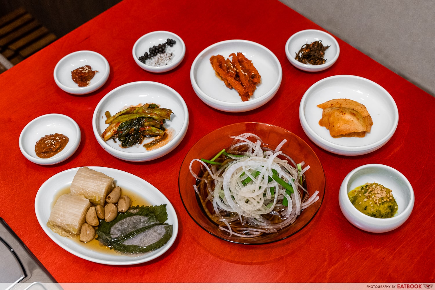 sodeng korean restaurant - banchan