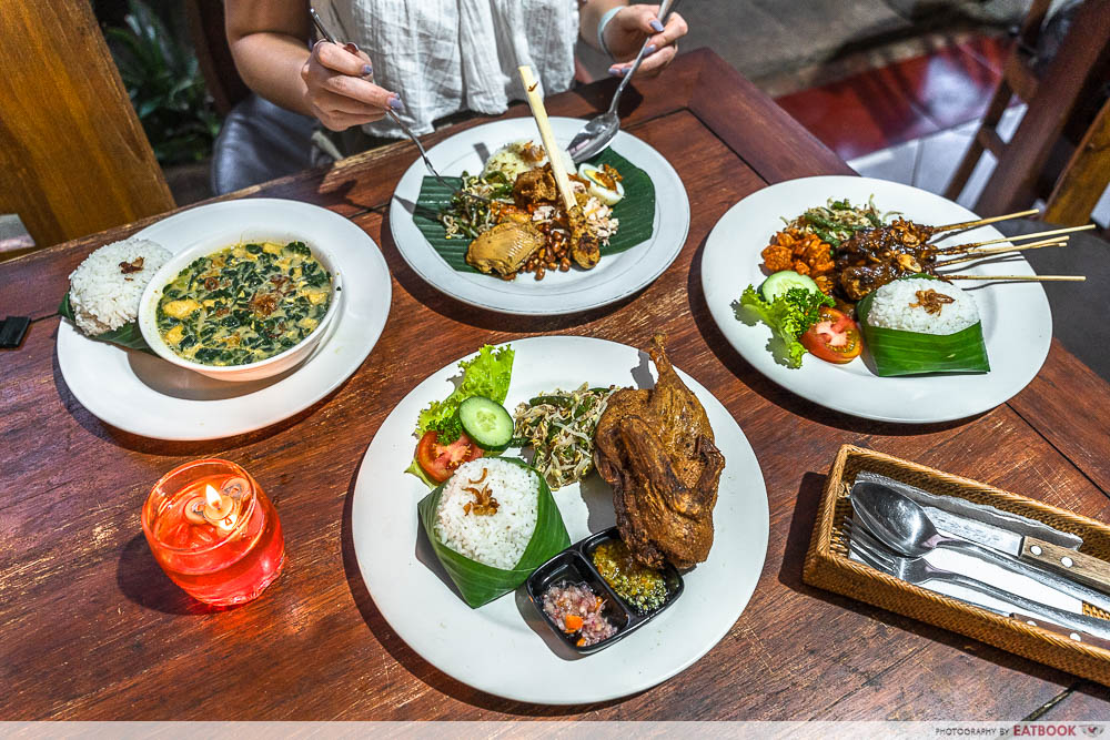 Warung Makan Bu Rus: Popular Nasi Campur in Ubud Bali | Eatbook.sg