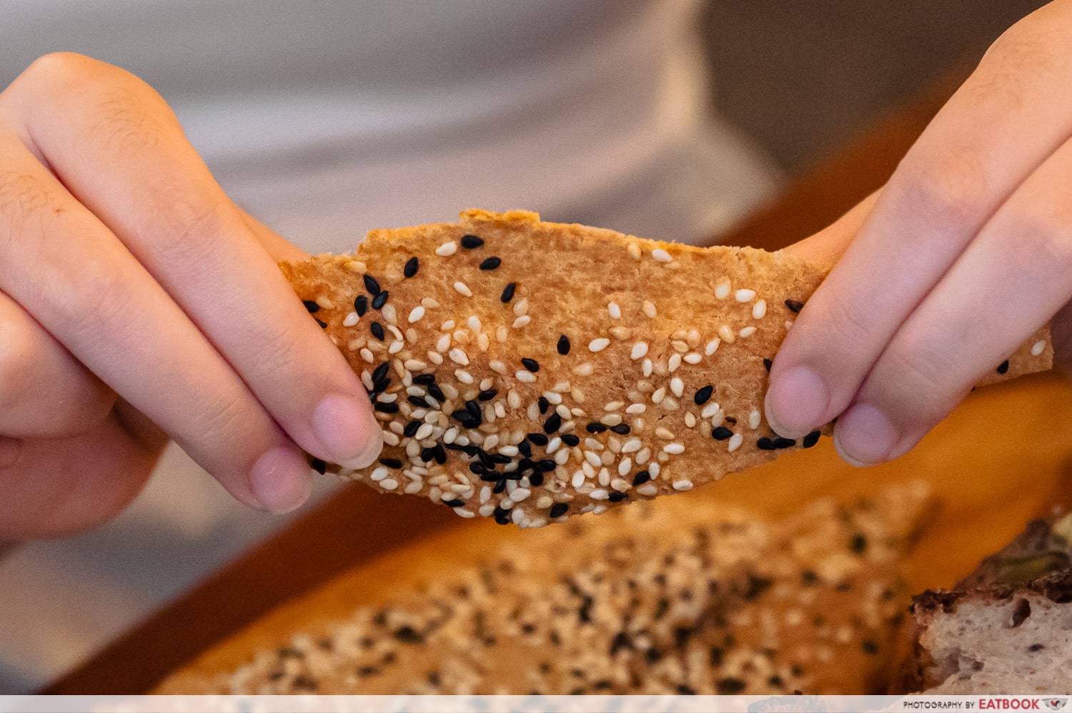 sourdough-crackers-cracking-shot