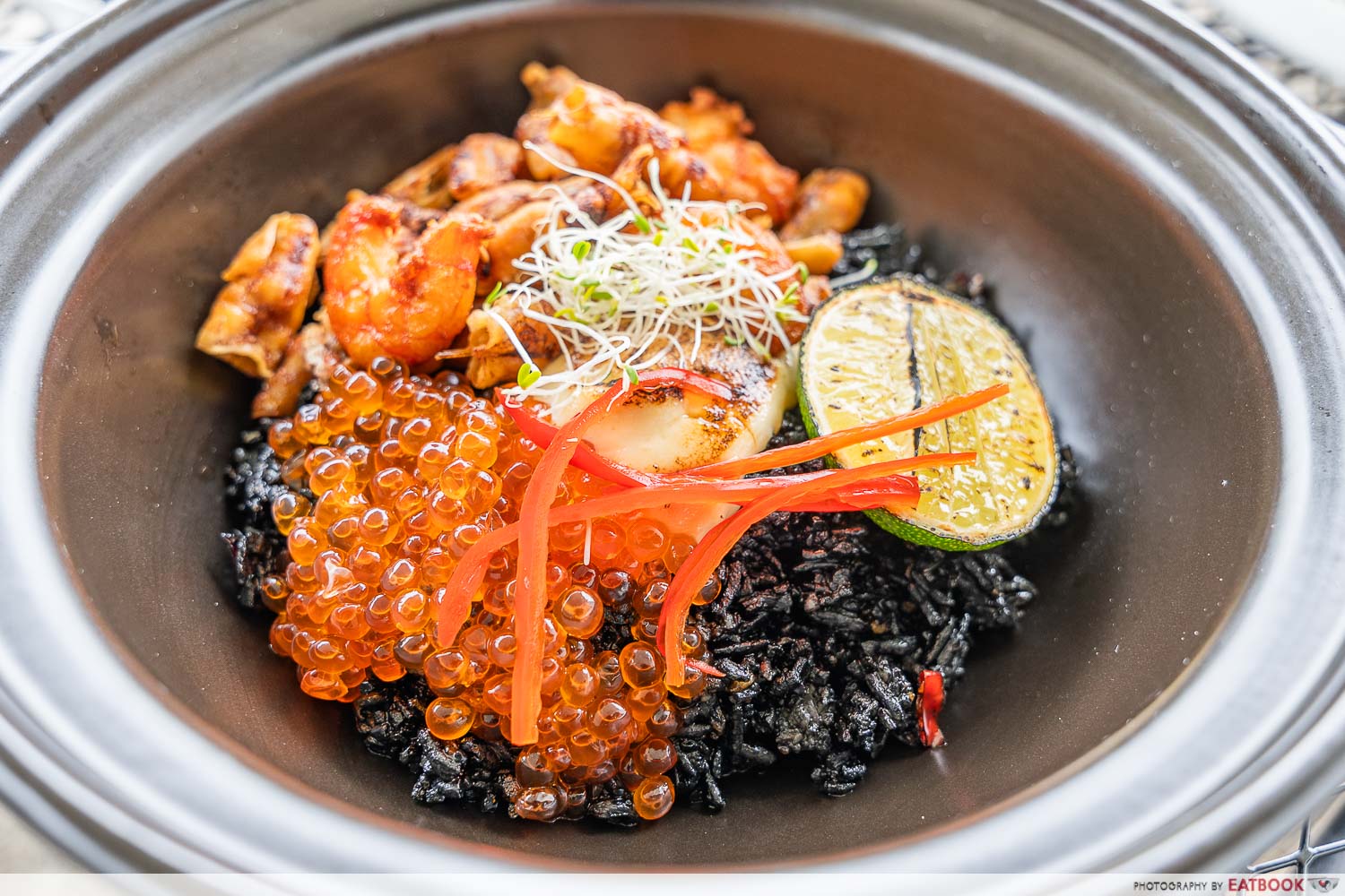 coexist coffee hillview - squid ink fried rice (2)