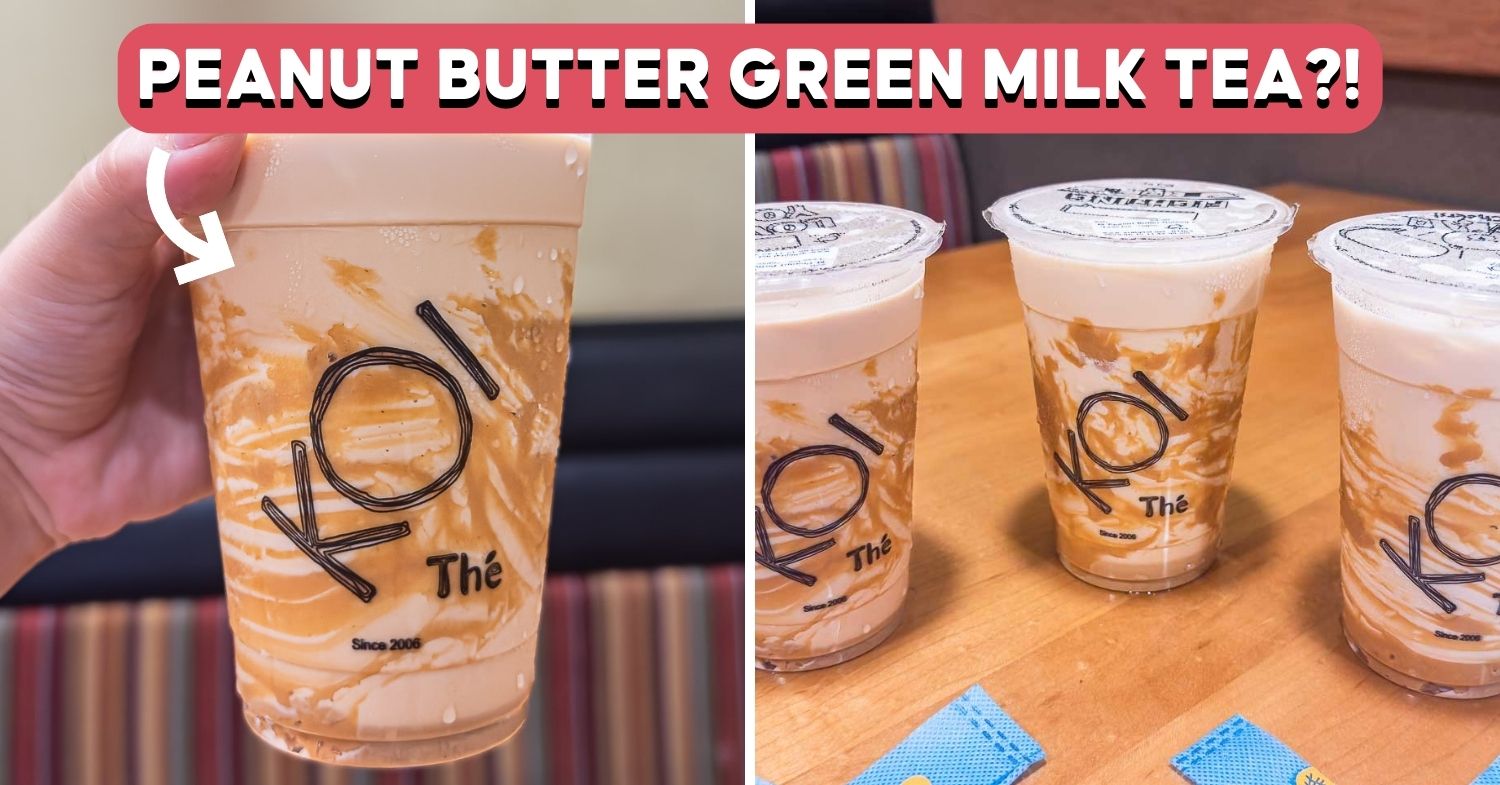 Koi Has New Peanut Butter Bubble Tea | Eatbook.Sg