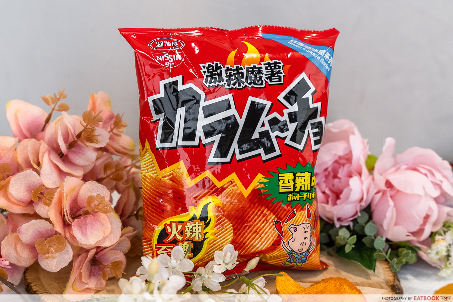 nissin spicy potato chips