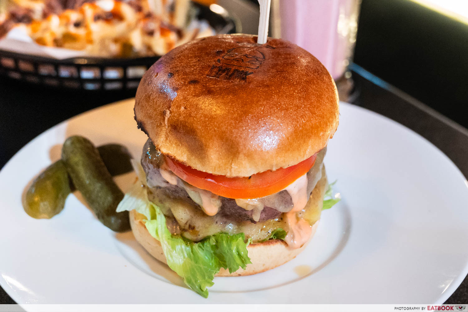 the bank - signature cheeseburger