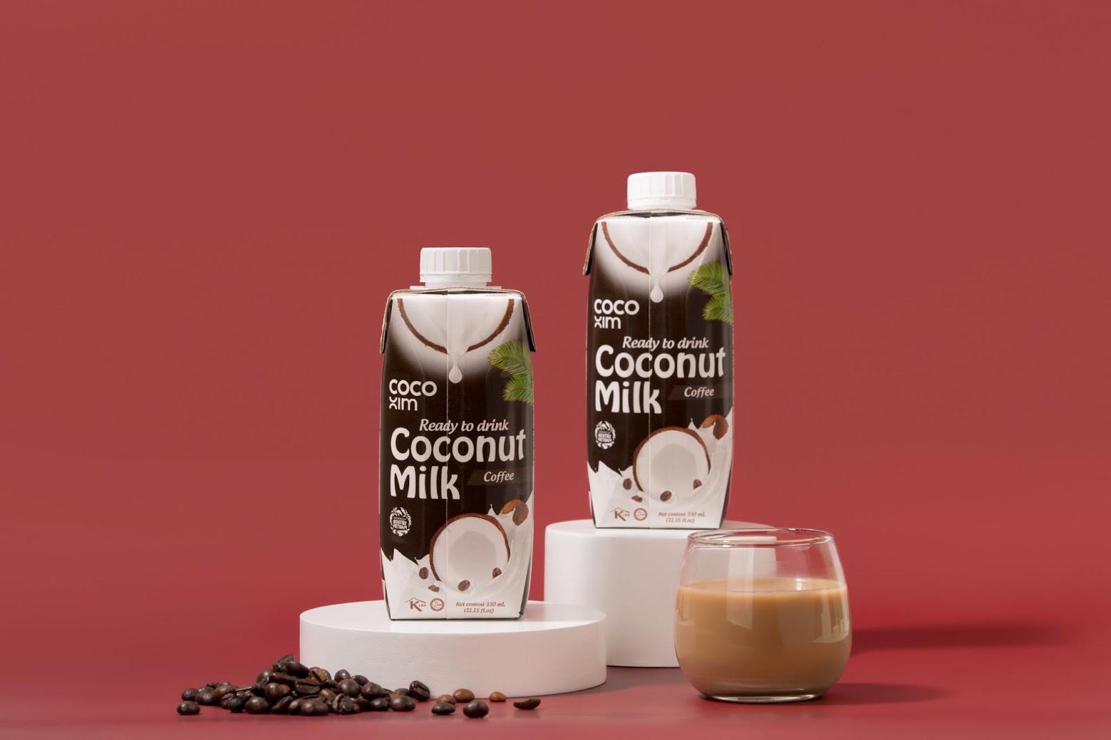 yummy food expo - cocoxim coconut milk coffee
