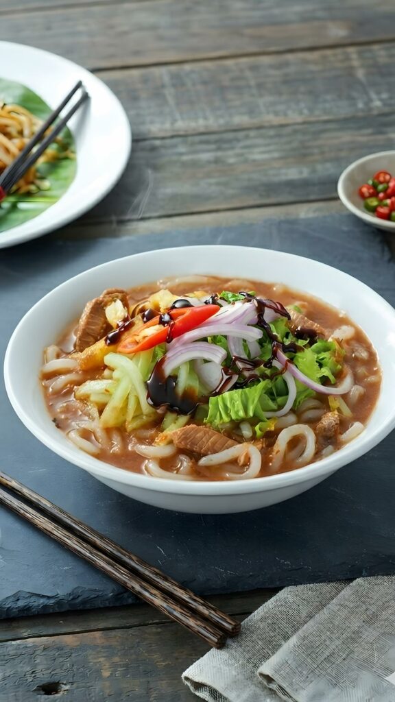Penang Road Laksa @ Chan Ping Kopitiam - Penang Assam Laksa (1)
