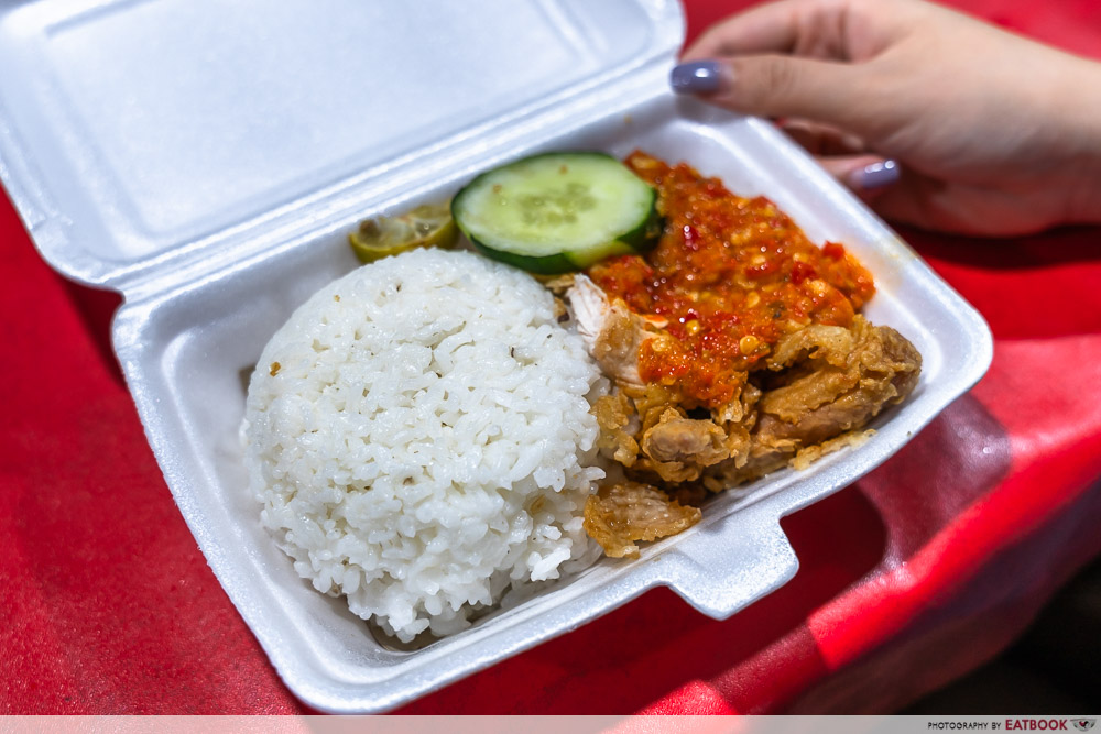 sayan-night-market-ubud-ayam-geprek