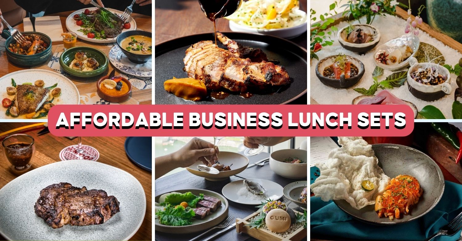 10 Best Business Lunch Sets In The Singapore CBD