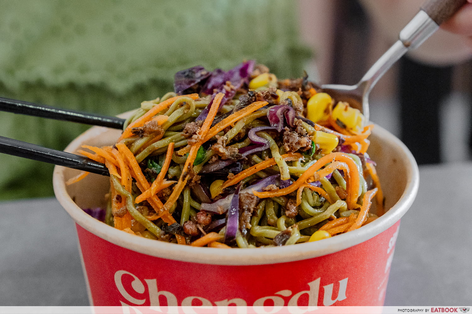 chengdu bowl - sichuan dan dan noodle delight