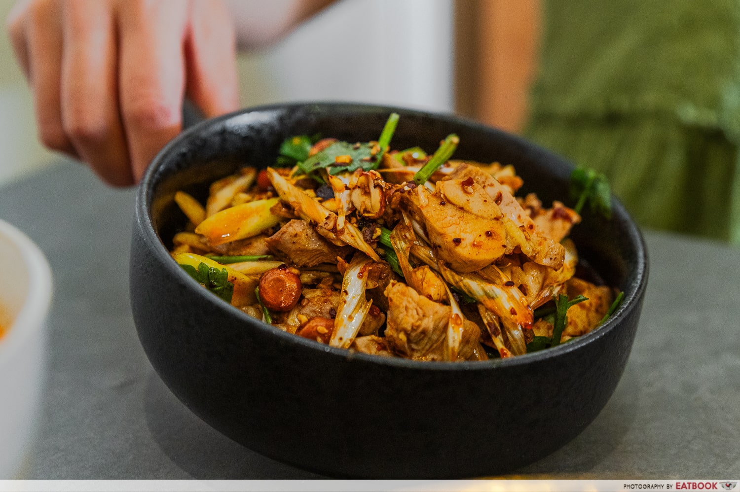 chengdu bowl - sichuan spiced mouthwatering spicy chicken
