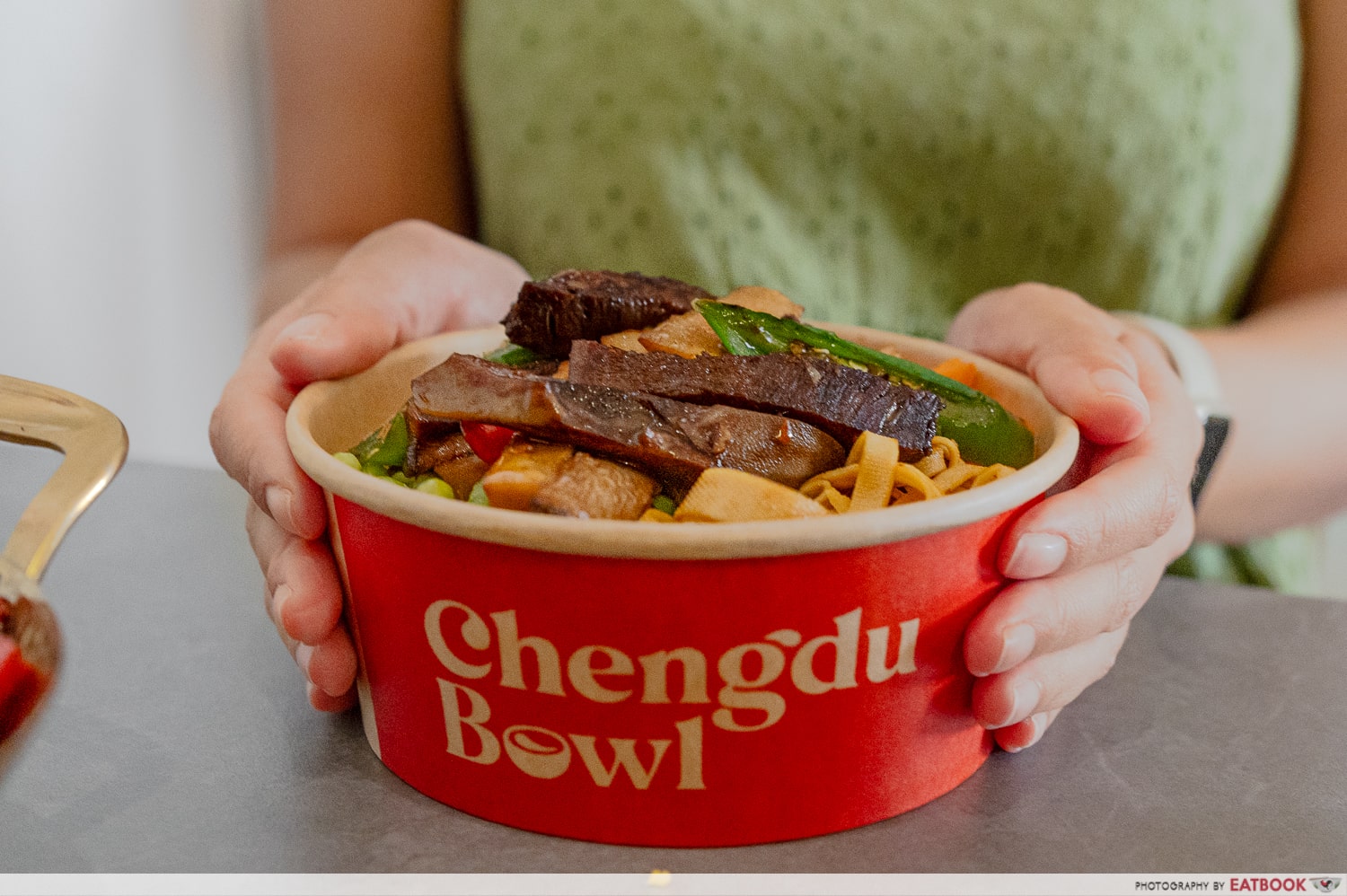 chengdu bowl - signature stir-fried ox tongue bowl