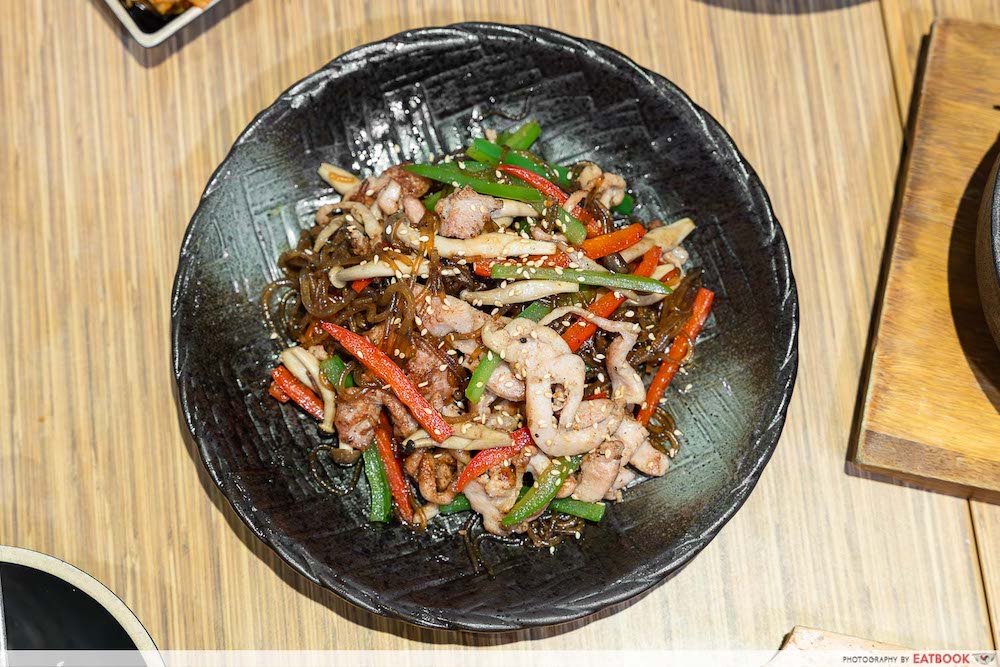 chicken japchae